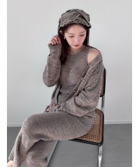 SNIDEL HOME/メランジパイピングカーディガン/507840452