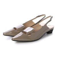RABOKIGOSHI works/ラボ キゴシ ワークス RABOKIGOSHI works 2.5cmスクエアトウバックストラップパンプス/507840581
