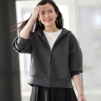 VIRINA/ヴィリーナ VIRINA 【セットアップ・ストレッチ・フード・洗える】エアクッションパーカー/507840603