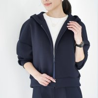 VIRINA/ヴィリーナ VIRINA 【セットアップ・ストレッチ・フード・洗える】エアクッションパーカー/507840603