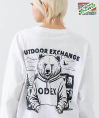 JEANS MATE/ジーンズメイト JEANS MATE 【OUTDOOR EXCHANGE】アニマル プリント ロンT (クマ）/507840754