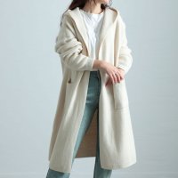 Sawa a la mode/サワアラモード Sawa a la mode 大人顔に着映えるニットパーカーカーディガン/507840893