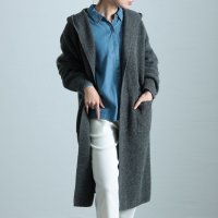 Sawa a la mode/サワアラモード Sawa a la mode 大人顔に着映えるニットパーカーカーディガン/507840893