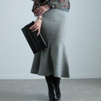 Sawa a la mode/サワアラモード Sawa a la mode 大人のオンナ度高まるマーメイドニットスカート/507840899