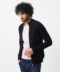MICHEL KLEIN HOMME/クラシカルニットZIPアップカーディガン/507841502
