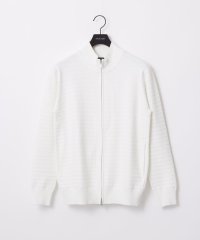 MICHEL KLEIN HOMME/クラシカルニットZIPアップカーディガン/507841502