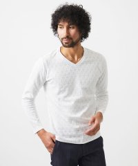 MICHEL KLEIN HOMME/《日本製》リンクスVネック長袖カットソー/507841505