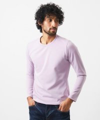 MICHEL KLEIN HOMME/ダブルフェイスクルーネック長袖カットソー/507841506