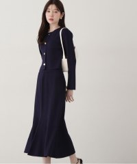 PROPORTION BODY DRESSING/キラ釦リブニットセットアップ/507841688