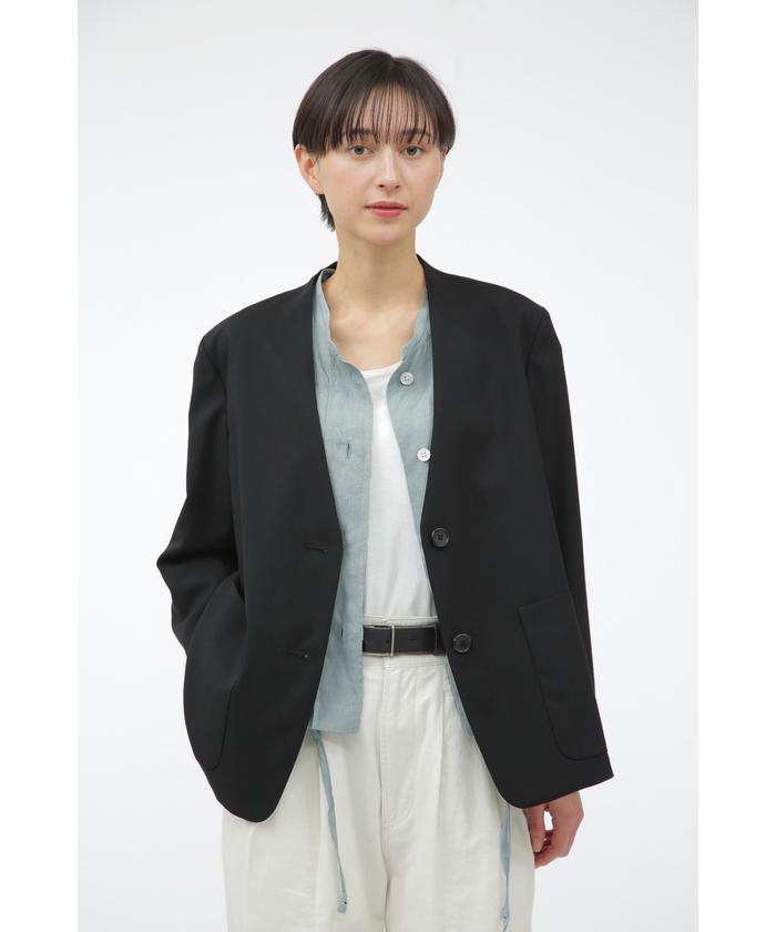 【値下しました】マーガレットハウエル/デザインカラーシャツ MARGARET HOWELL マーガレットハウエル 2021 新型 コットン