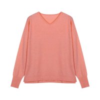 KOBE LETTUCE/コウベレタス KOBE LETTUCE メルティベーシックニット【Vネック】[選べるネック] [C7211]/506889393