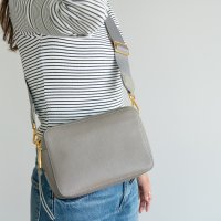 I NEED MORE SHOES/アイニードモアシューズ I NEED MORE SHOES DOUBLE ZIPPER SHOULDER BAG 【twins】/507016974