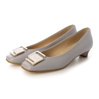 BARCLAY/バークレー BARCLAY スクエアトゥ バックルモチーフ ローヒールパンプス/507178673