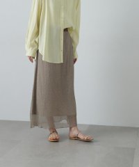 N Natural Beauty Basic/シャイニープリーツスカート/507762160