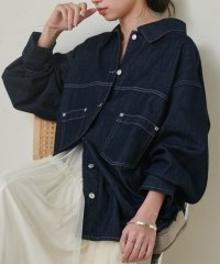 Ranan/ラナン RANAN デニム素材オーバーサイズジャケット/507845213