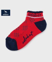 adabat/【新レーベル ADABAT NAVY】アンクルロゴベリーショートソックス/507846193