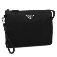 PRADA/プラダ PRADA クラッチバッグ リナイロン ポーチ ブラック メンズ レディース ユニセックス PRADA 2NE789 2DMH F0002/507846323