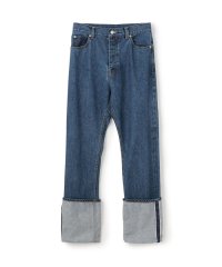 GALERIE VIE/ヴィンテージブルーデニム ロングヘムパンツ/507846571