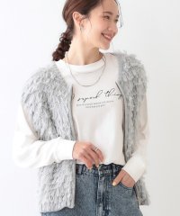 SHOO・LA・RUE Cutie Blonde/ループヤーンがアクセント ニットZIPベスト/507846861