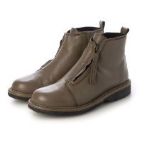 Bijinrinka/ビジンリンカ Bijinrinka 斜めフロントジップショートブーツ/507847139