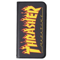 THRASHER/スラッシャー THRASHER スラッシャー THRASHER iphone SE2 8 7 スマホケース メンズ レディース 手帳型 携帯 アイフォン HOM/505447055