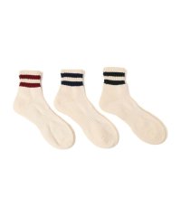 SHIPS any MEN/SHIPS any: 3足セット クオーター ソックス/506373965