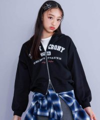 ZIDDY/フード付きダブルジップパーカー(130~160cm)/507848033