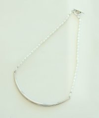 YECCA VECCA/イェッカ ヴェッカ YECCA VECCA メタルバーパールチョーカーネックレス/507848200