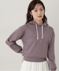 PROPORTION BODY DRESSING/パール調ニットパーカー/507848222