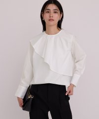 ur's/アシンメトリーラッフルデザインブラウス/507848333