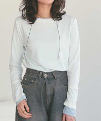 titivate/シアーカットソーロングスリーブトップス/507848350