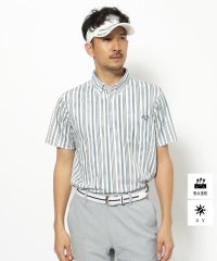adabat/UVカット/吸水速乾 マルチストライプドライポロシャツ/507848491