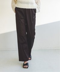 NOBLE/ストレッチサテンイージーパンツ/507848691
