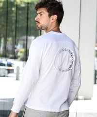 1PIU1UGUALE3 RELAX/ウノ ピゥ ウノ ウグァーレ トレ リラックス 1PIU1UGUALE3 RELAX サークルロングTシャツ/507848795