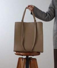 GUSCIO/グッシオ GUSCIO ダブルハンドルスクエアトートバッグ/507848982