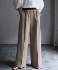 ELFRANK/エルフランク ELFRANK ウエストゴムタックワイドパンツ【洗える】/507848986