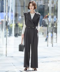 ELFRANK/エルフランク ELFRANK ショートタックベスト＆タックパンツのセットアップ【洗える】/507848989