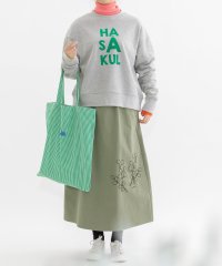 nop de nod/ノップドゥノッド nop de nod コットンツイルユーカリ綿刺繍スカート/507849002