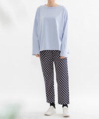nop de nod/ノップドゥノッド nop de nod コットンサテンペグトップゆるスリムパンツ/507849003
