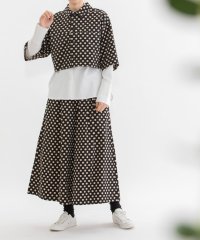 nop de nod/ノップドゥノッド nop de nod コットンサテンフレアーマキシパンツ/507849004