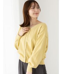 Te chichi TERRASSE/前後2WAY金釦カーディガン/507849199