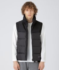 BLACK LABEL CRESTBRIDGE/【一部店舗限定】ファブリックコンビダウンベスト/507849536