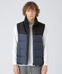 BLACK LABEL CRESTBRIDGE/【一部店舗限定】ファブリックコンビダウンベスト/507849536