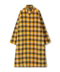 CABaN /CABaN モヘヤシャギーチェック スタンドカラーコート/507849541
