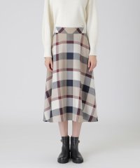 BLUE LABEL CRESTBRIDGE/【一部店舗限定】クレストブリッジチェックエアリーツイルフレアスカート/507849559