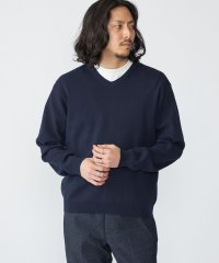 SHIPS MEN/【WEB限定】SHIPS:〈ネックが選べる/手洗い可能〉テレワーク ビズ ワンポイント ロゴ ニット/507849638