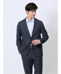 TAKA-Q/タカキュー TAKA－Q クロスストレッチ スリムフィット 2ボタンジャケット デニム風紺(セットアップ可能)/507850151