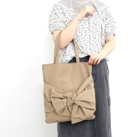 SMIR NASLI/サミールナスリ SMIR NASLI ボリュームリボントートバッグ／A4対応/507850275