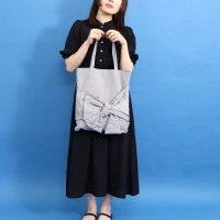 SMIR NASLI/サミールナスリ SMIR NASLI ボリュームリボントートバッグ／A4対応/507850275