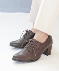 grandfleur/グランドフルール grandfleur 軽量 ゴムスリット付きレースアップブーティ/507850297